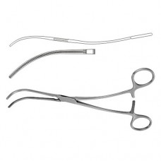 DeBakey-Bahnson Atrauma Aneurysm Clamp Stainless Steel, 25.5 cm